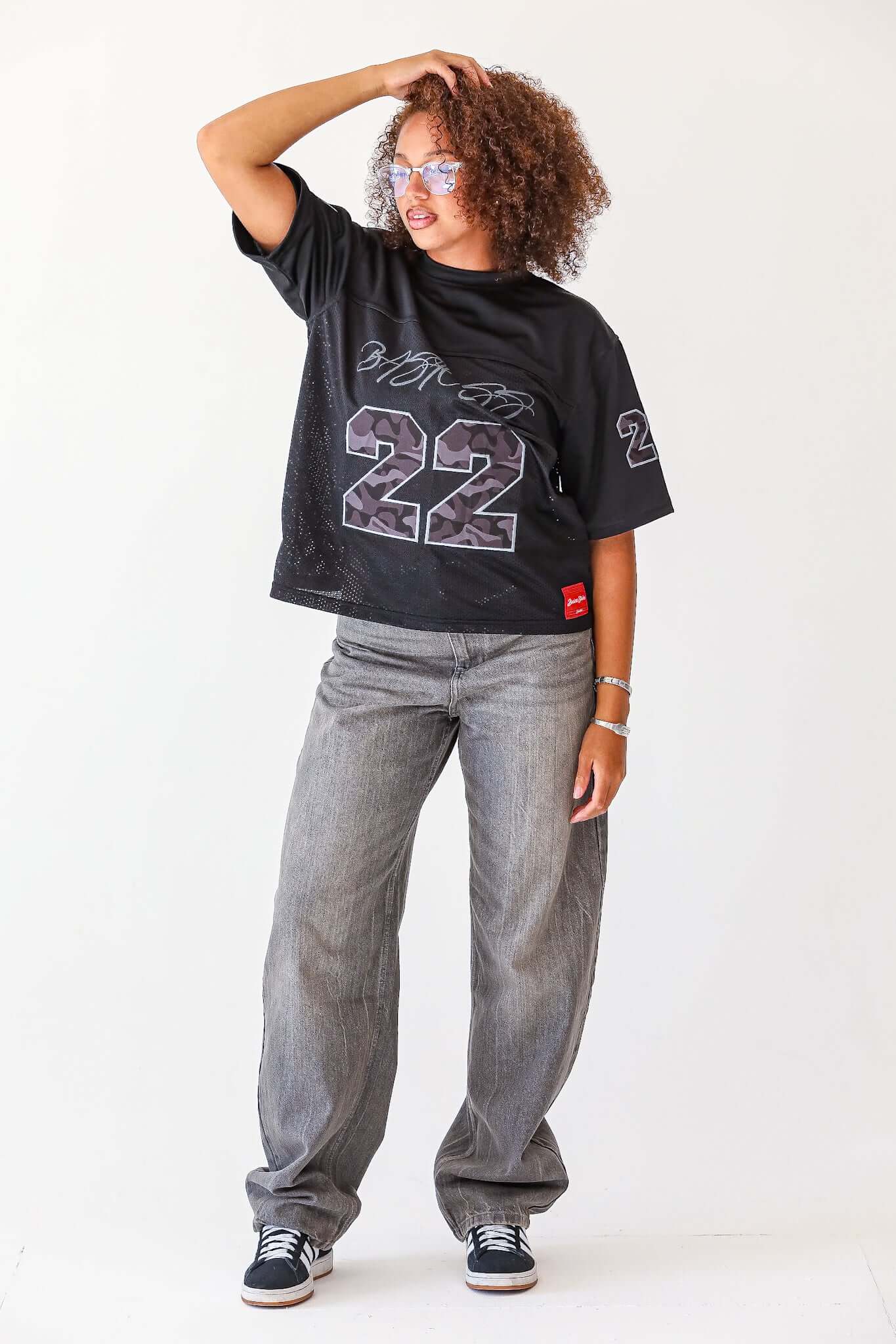 SCHWARZES 22 CAMO JERSEY