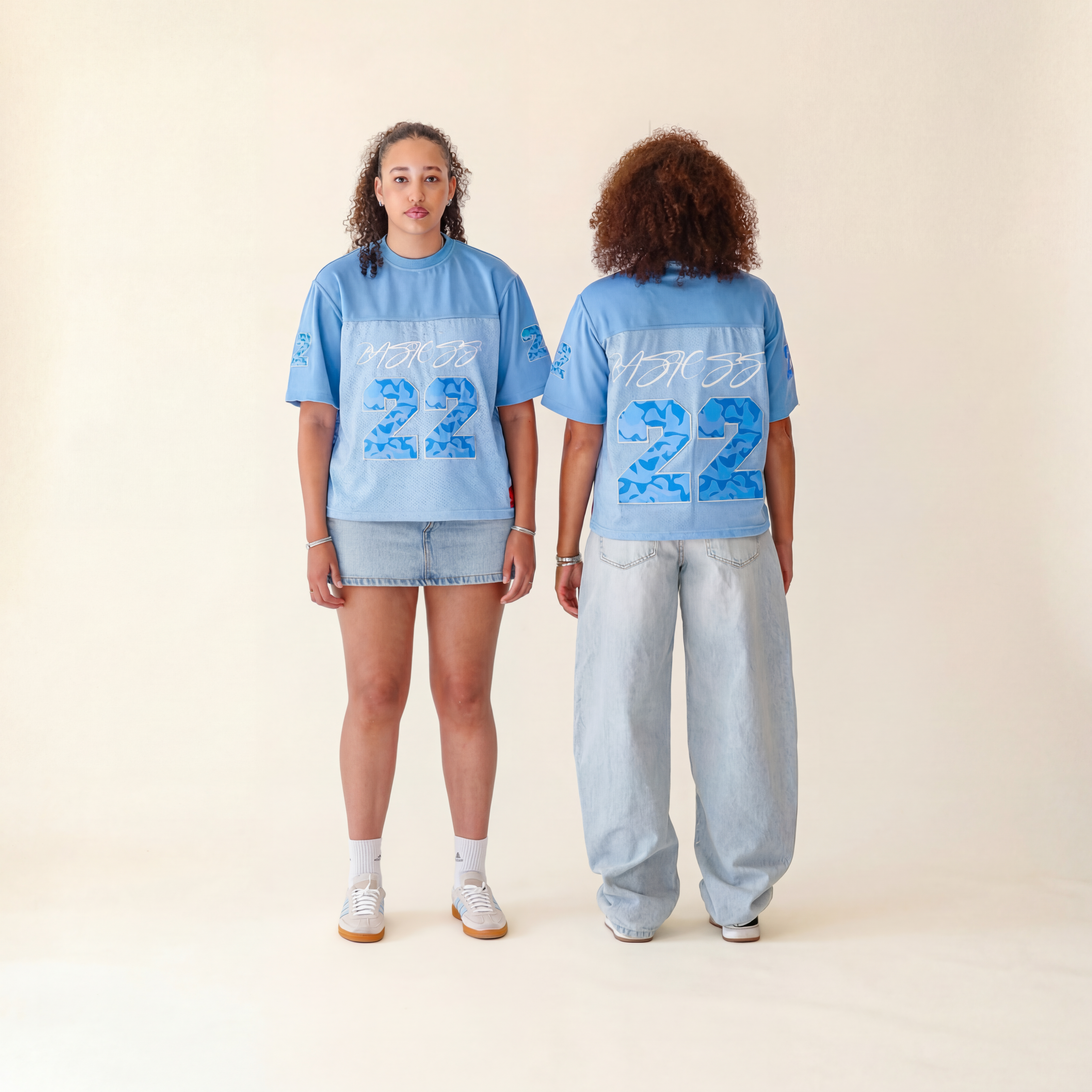 LIGHT BLUE 22 CAMO JERSEY