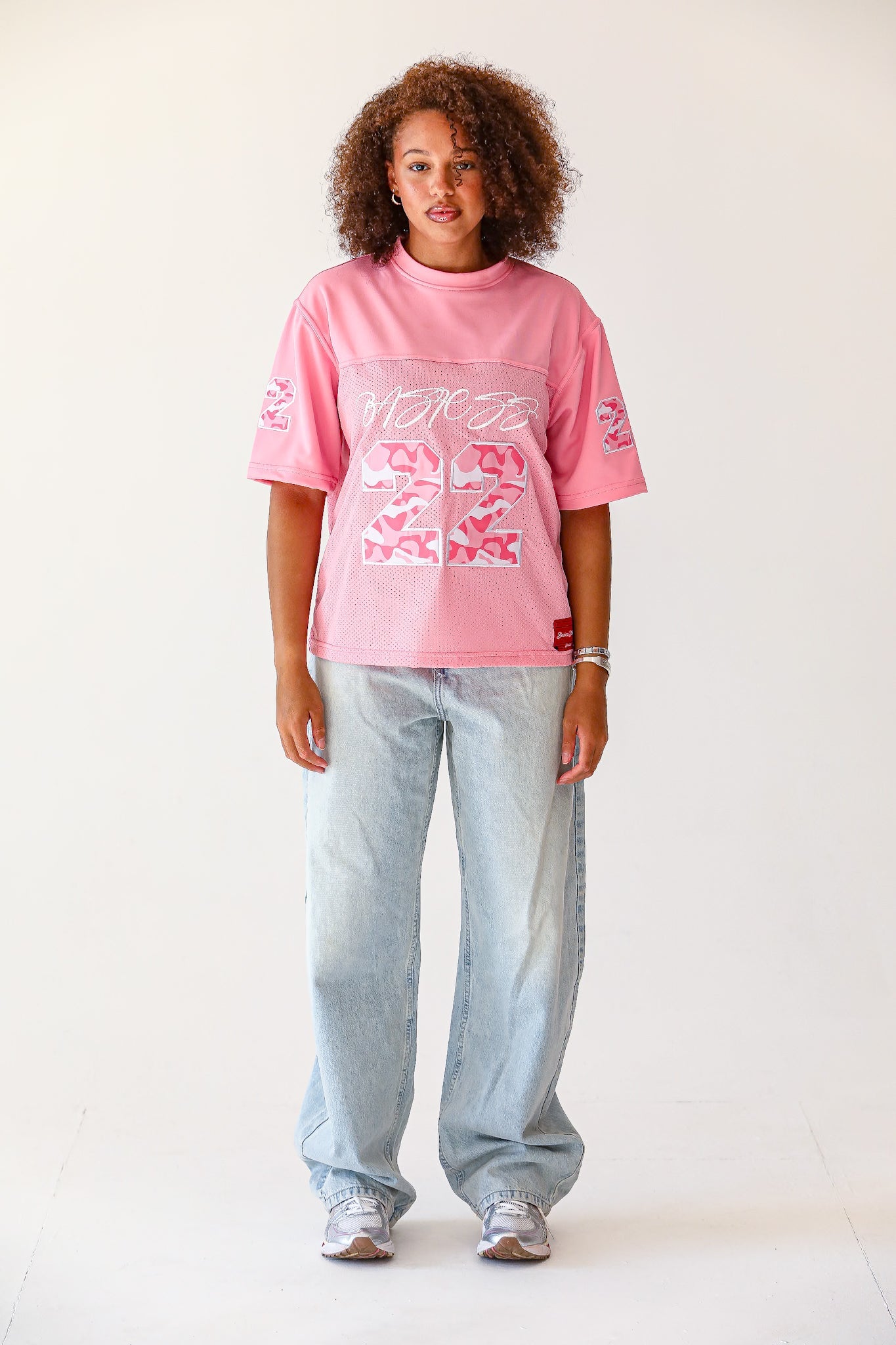 PINK 22 CAMO JERSEY