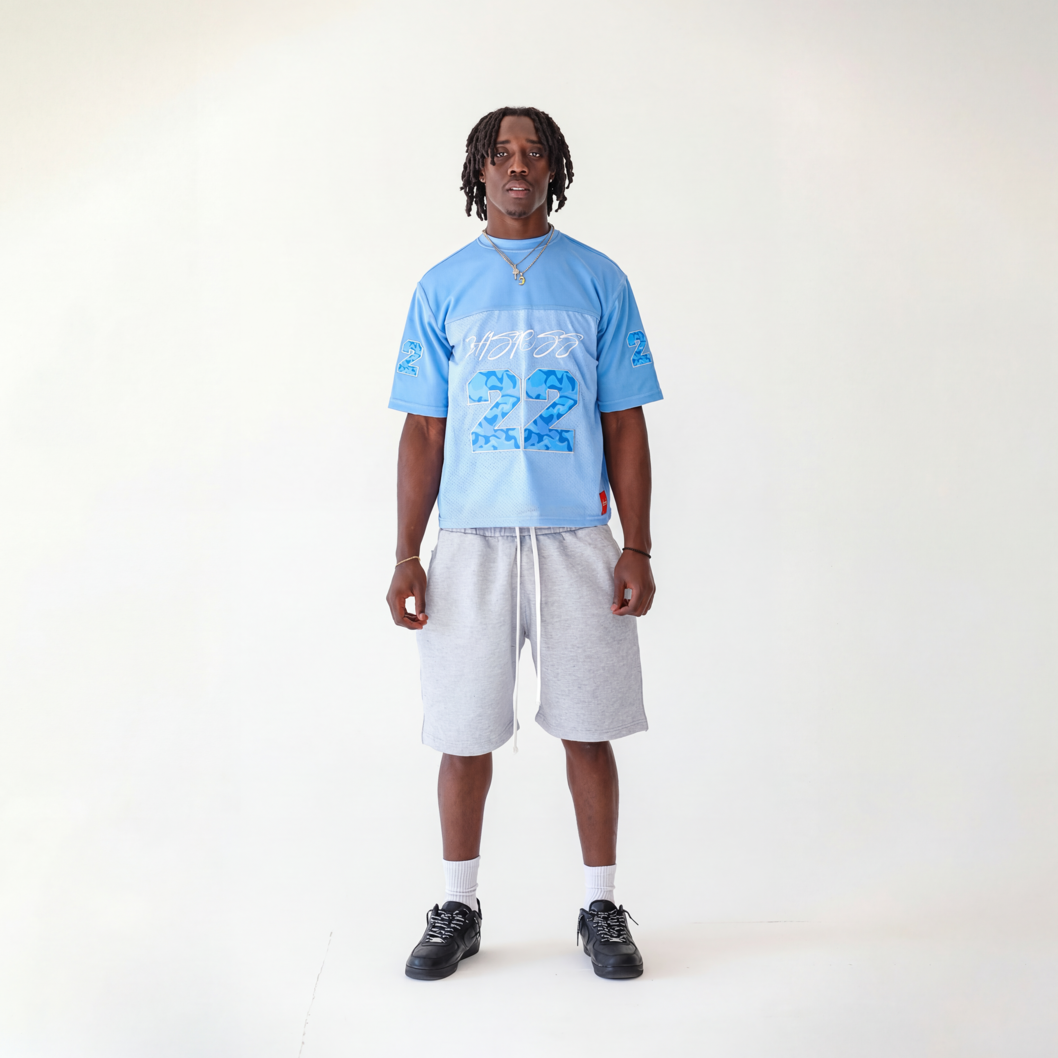 LIGHT BLUE 22 CAMO JERSEY