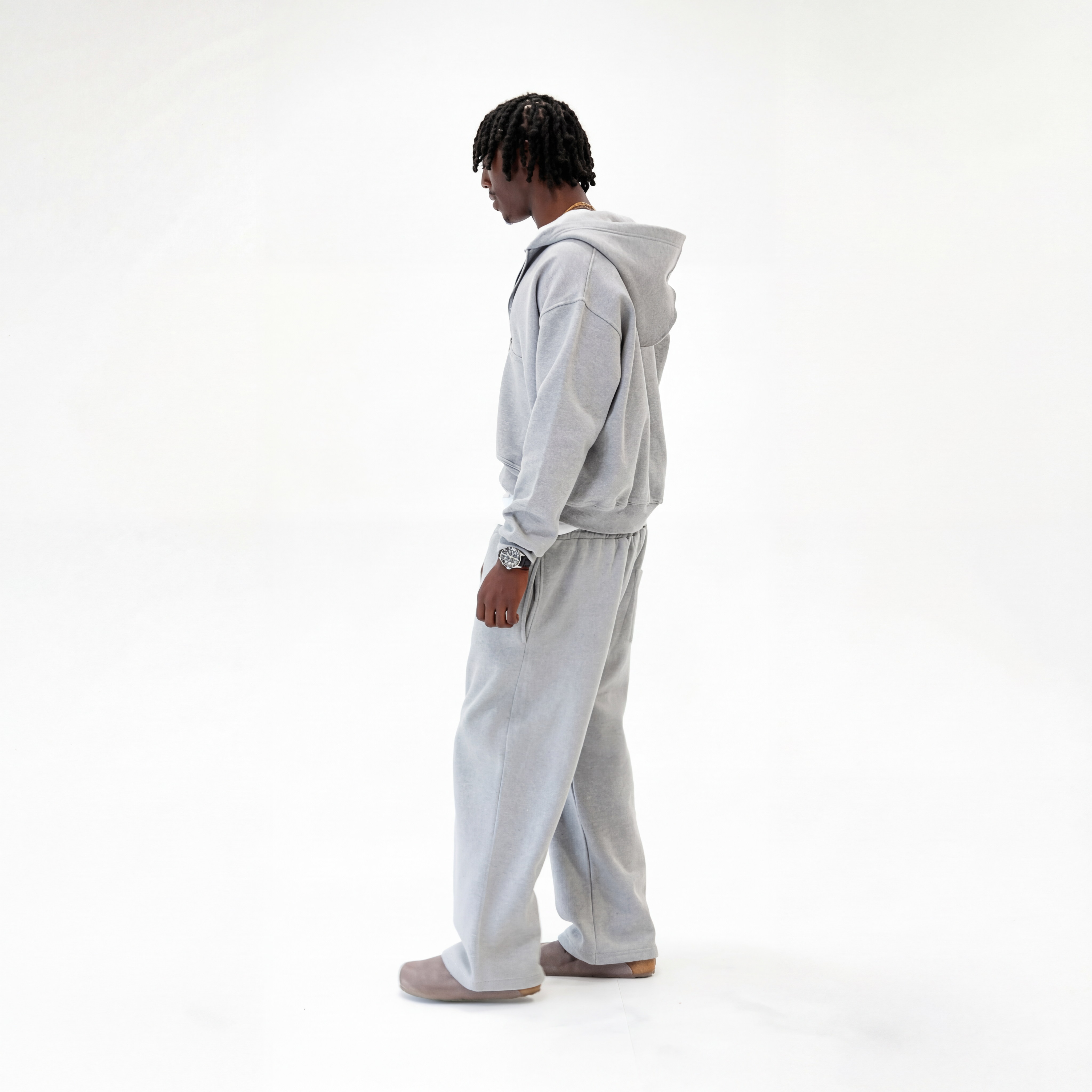 GRAUER CLOUD-TRAININGSANZUG