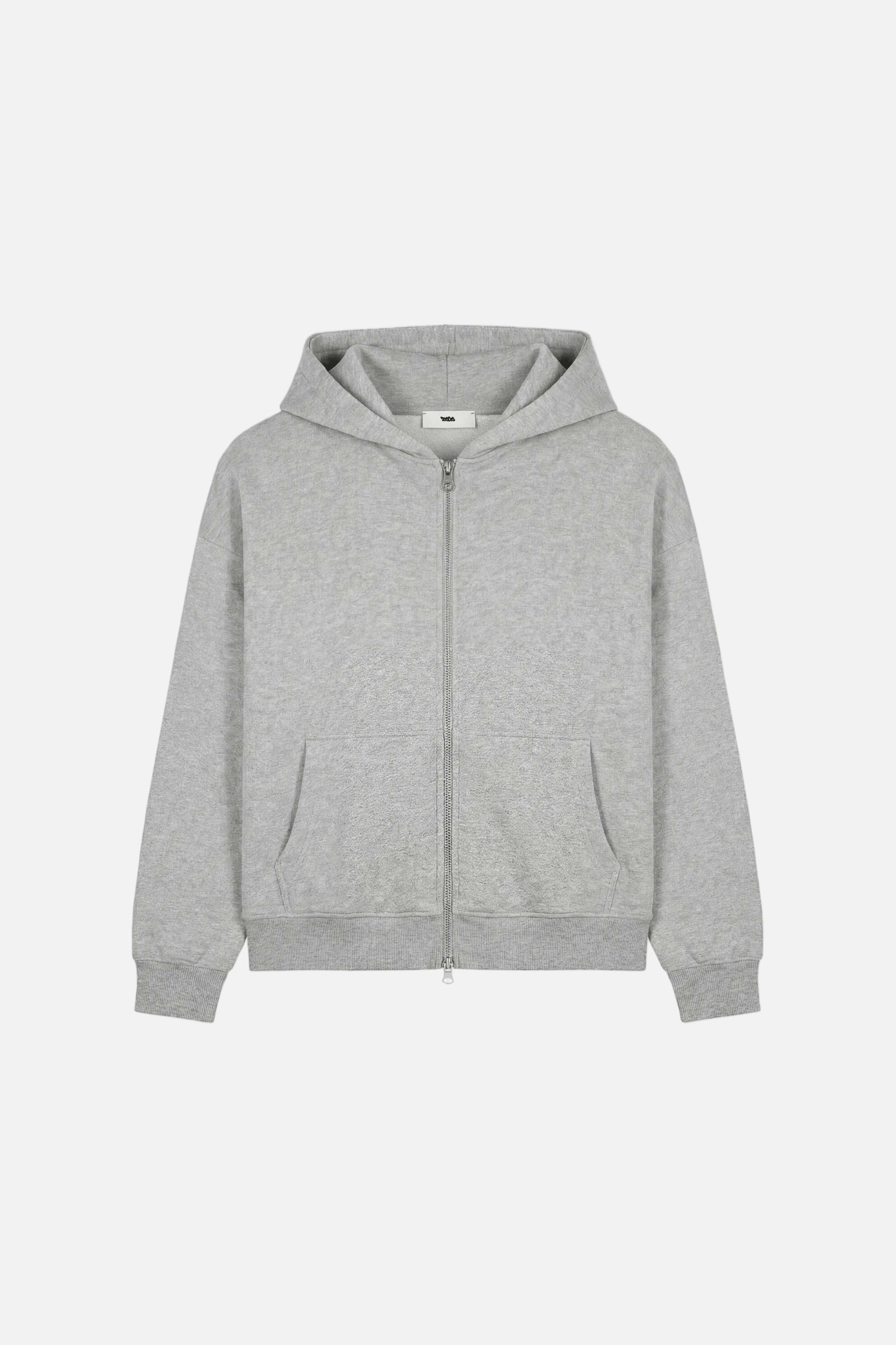 GREY CLOUD ZIP-UP