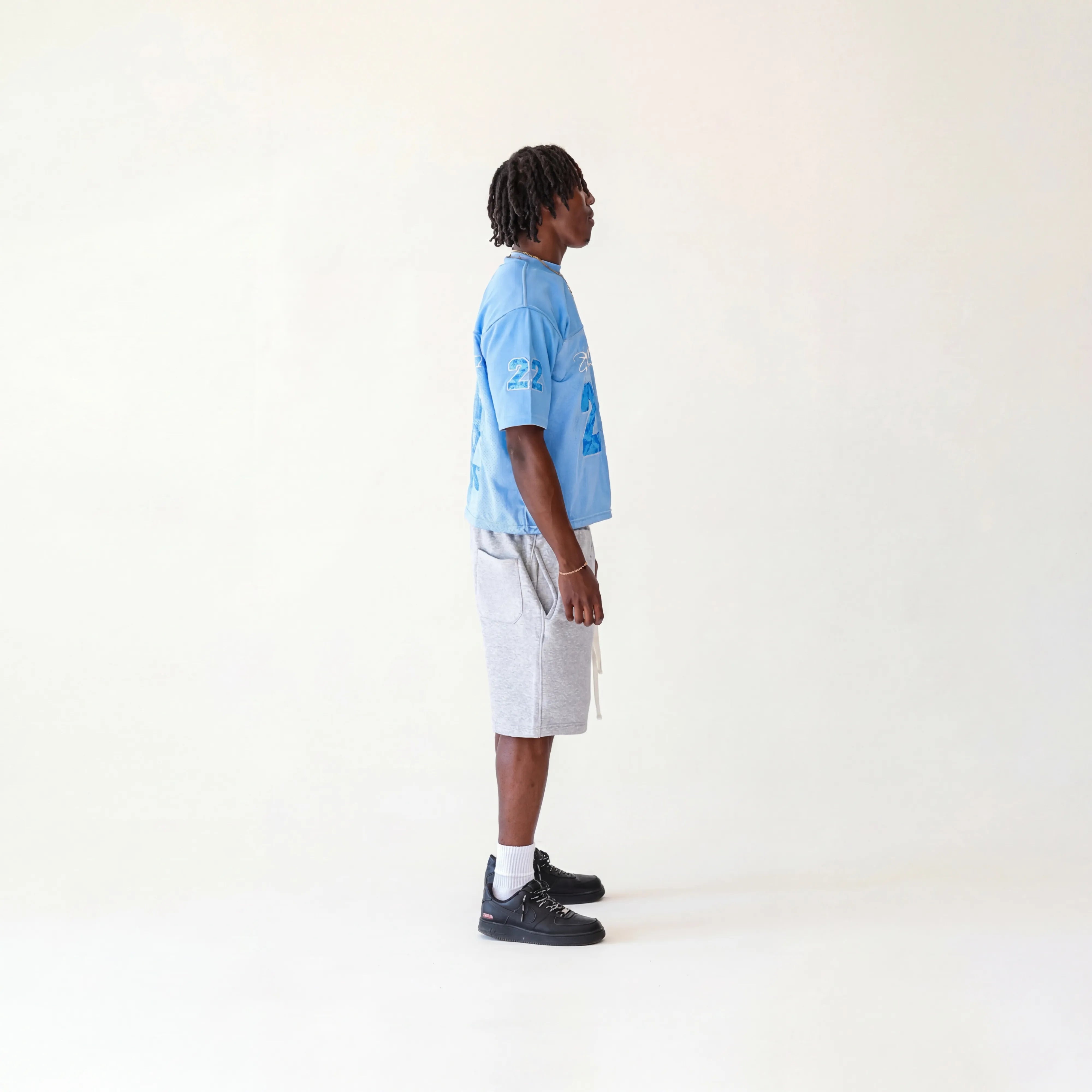 GREY CLOUD SHORTS