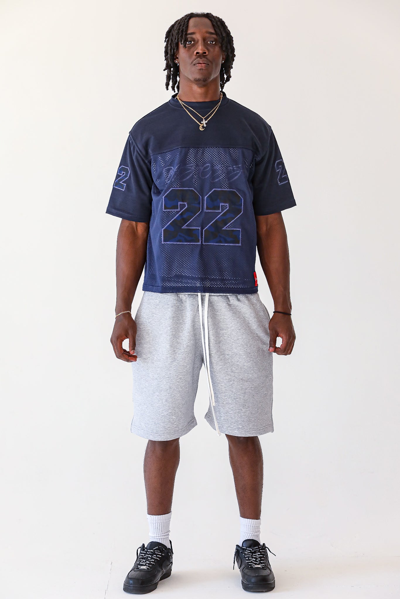 NAVY 22 CAMO JERSEY