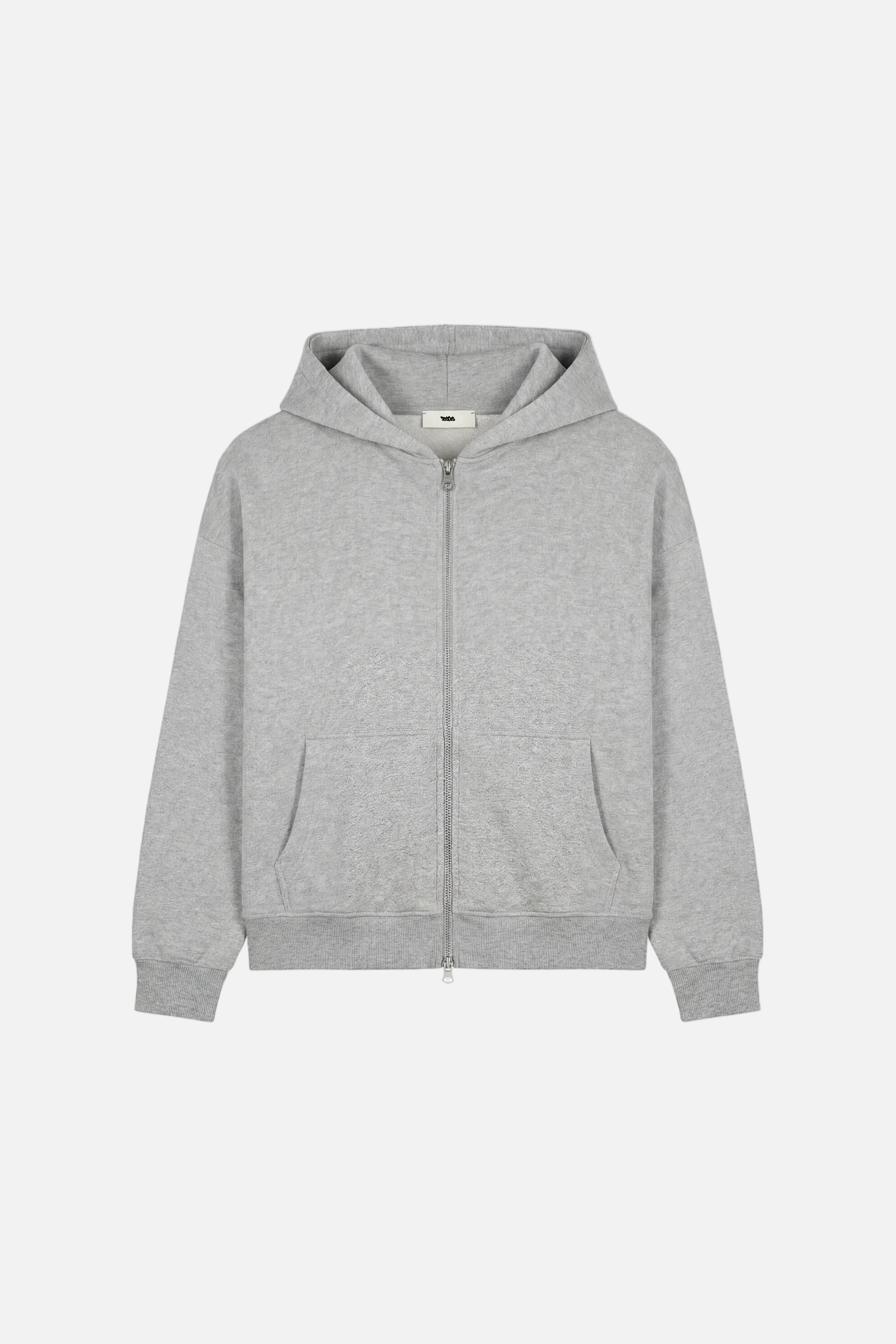 GREY CLOUD ZIP-UP