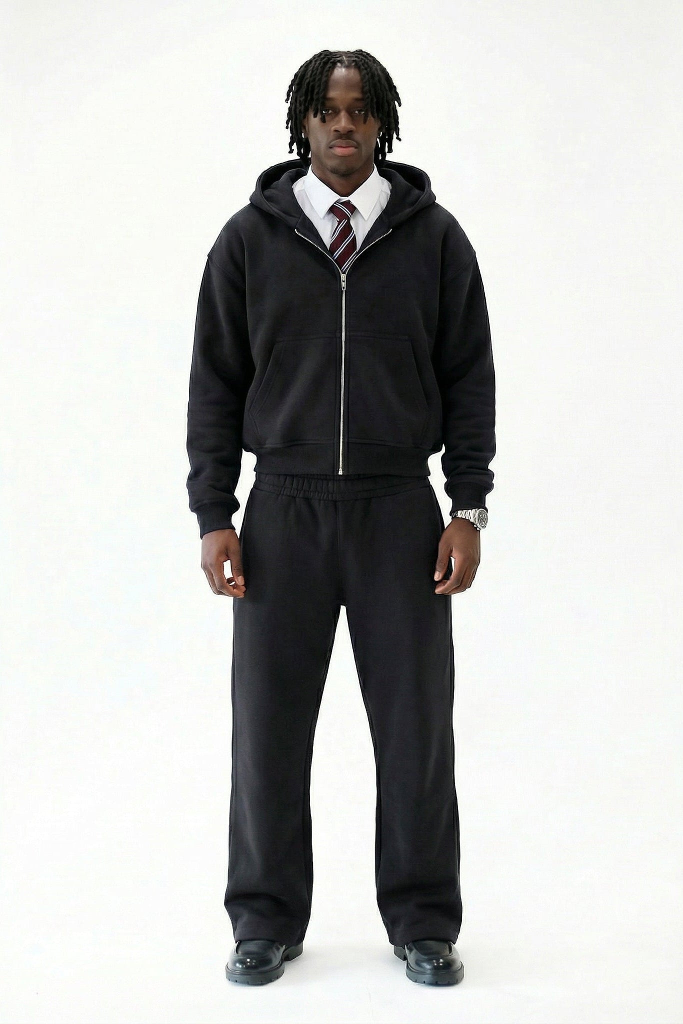 BLACK CLOUD ZIP-UP
